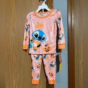 *CLEARANCE* 
Girls Stitch Halloween Long Sleeve Pajama Set